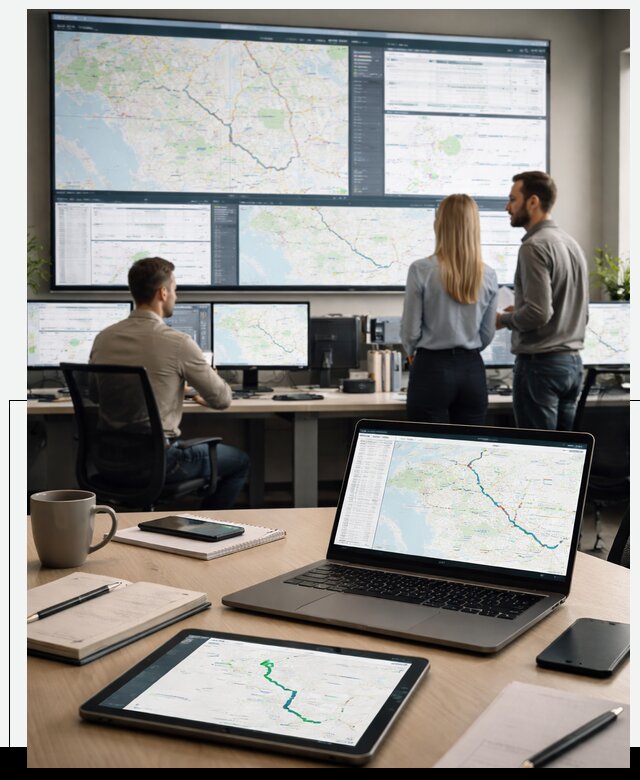 Трекинг грузов и Fleet Management, мониторинг автопарка в Балашове