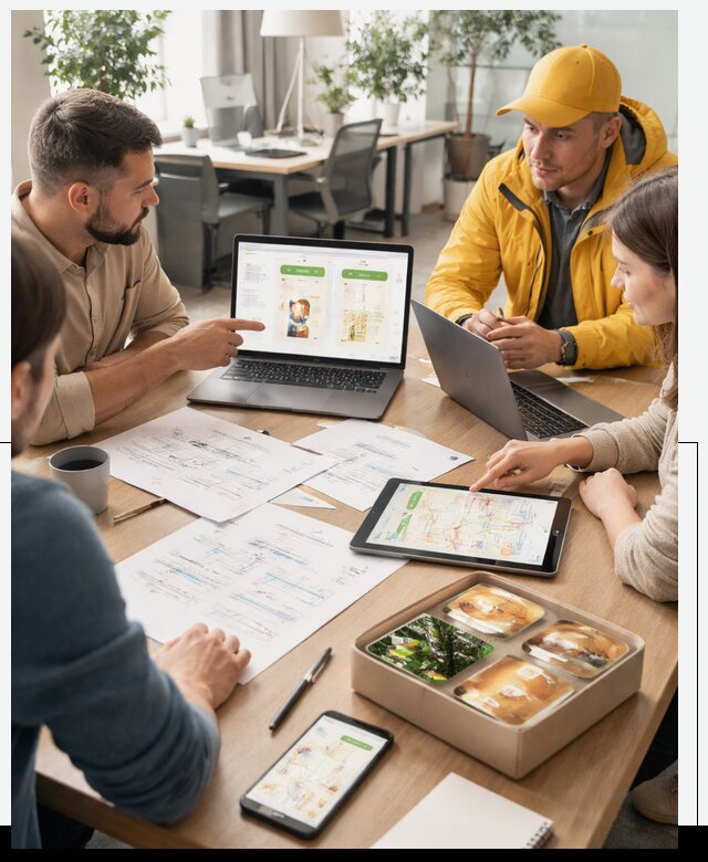 Разработка агрегатора доставки еды в Балашове от 15254 р., АвикейБла