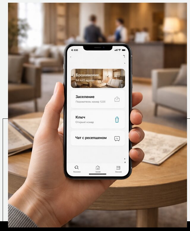 Мобильное приложение для гостей отеля в Балашове, управление сервисом